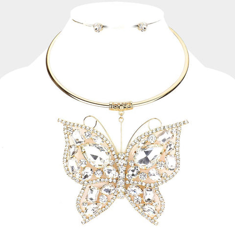 Dragonfly Queen Necklace Set