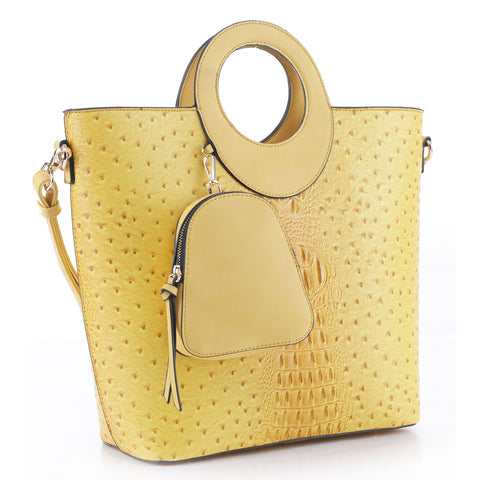 Sunshine Croc Tote Bag Set