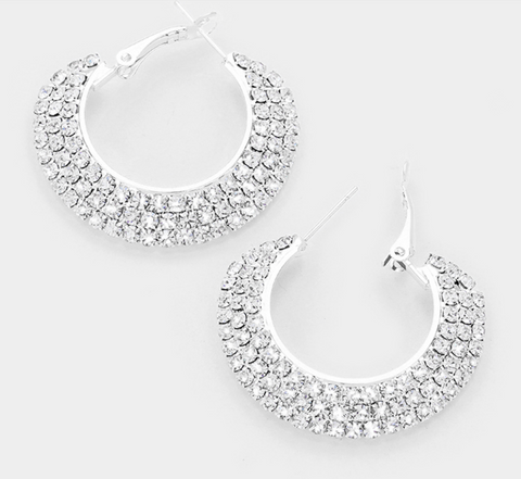 Diva Demurè classic hoop earrings